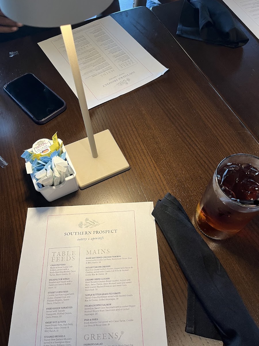 Menu Southern Prospect-4